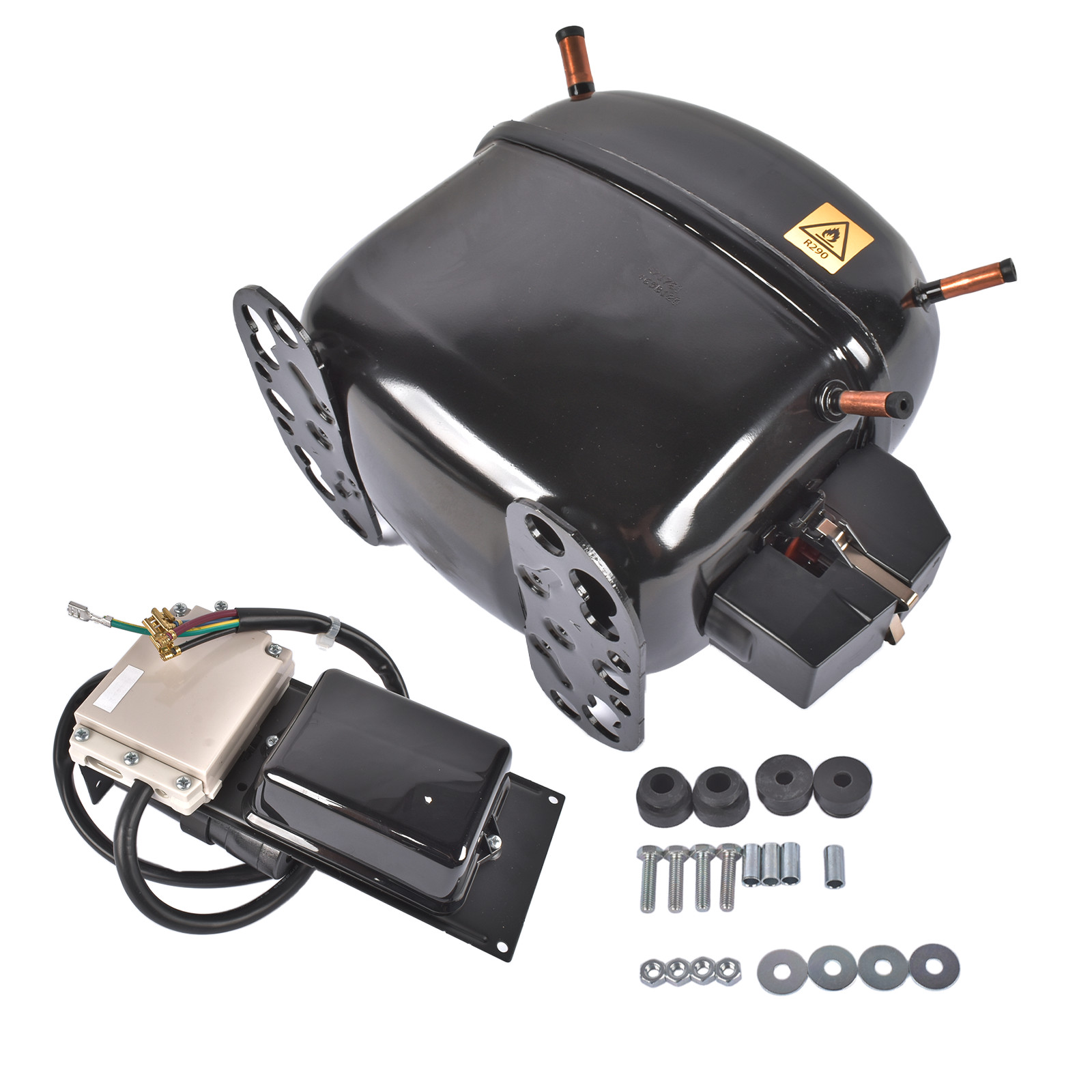 SCE21CNLX R290 Refrigeration Compressor 3231 BTU LBP 115V for Embraco NT2180UV