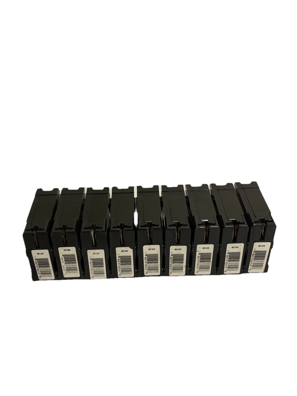(Lot Of 9) Cutler-Hammer/Eaton BR120 C120 1 Pole 20 Amp Circuit Breakers
