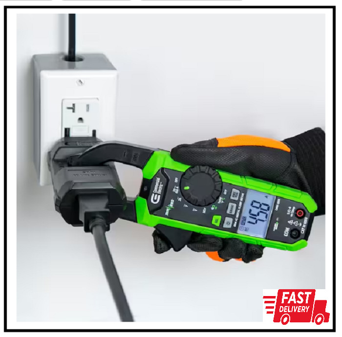 Commercial Electric 120V AC Line Splitter 10x Clamp Meter Current Probe Tester