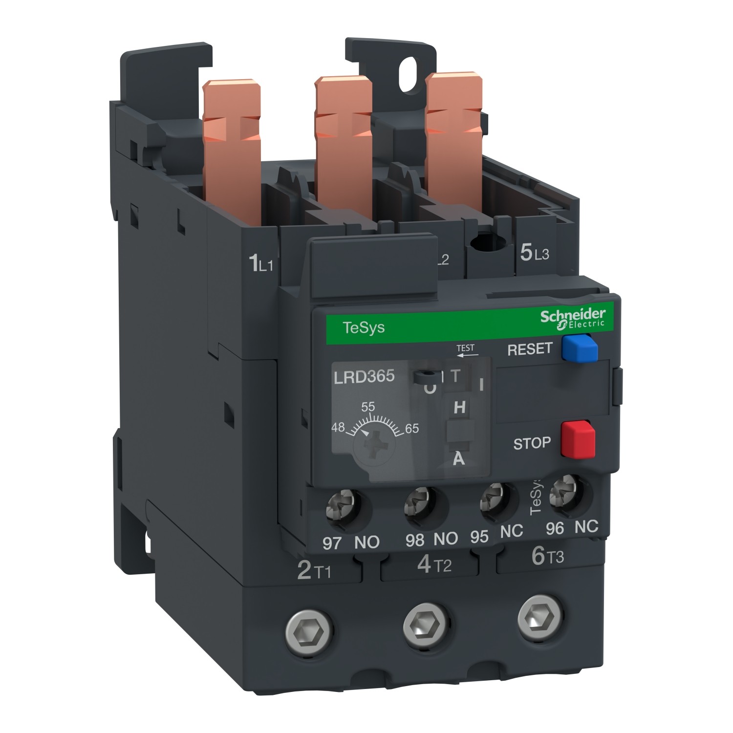 Schneider LRD365 – THERMAL OVERLOAD 48-65A CL10A EVERLINK – Made In France