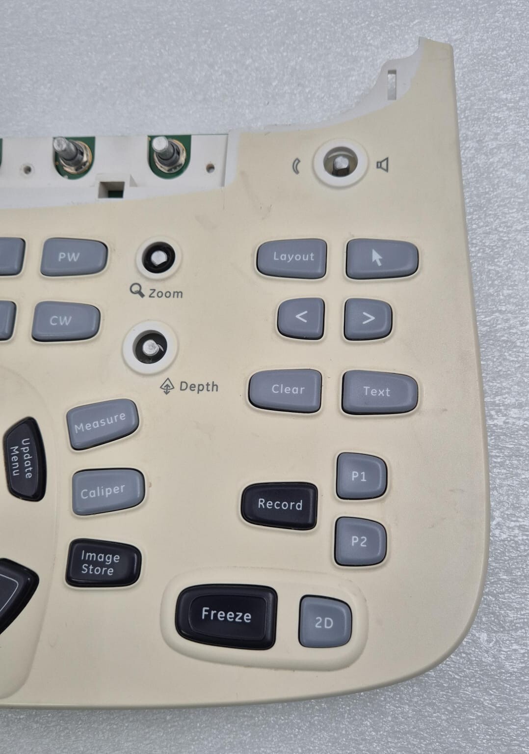 GE Ultrasound System Keyboard Control Panel 9375-00271-902/2 GA200394 EsterLine