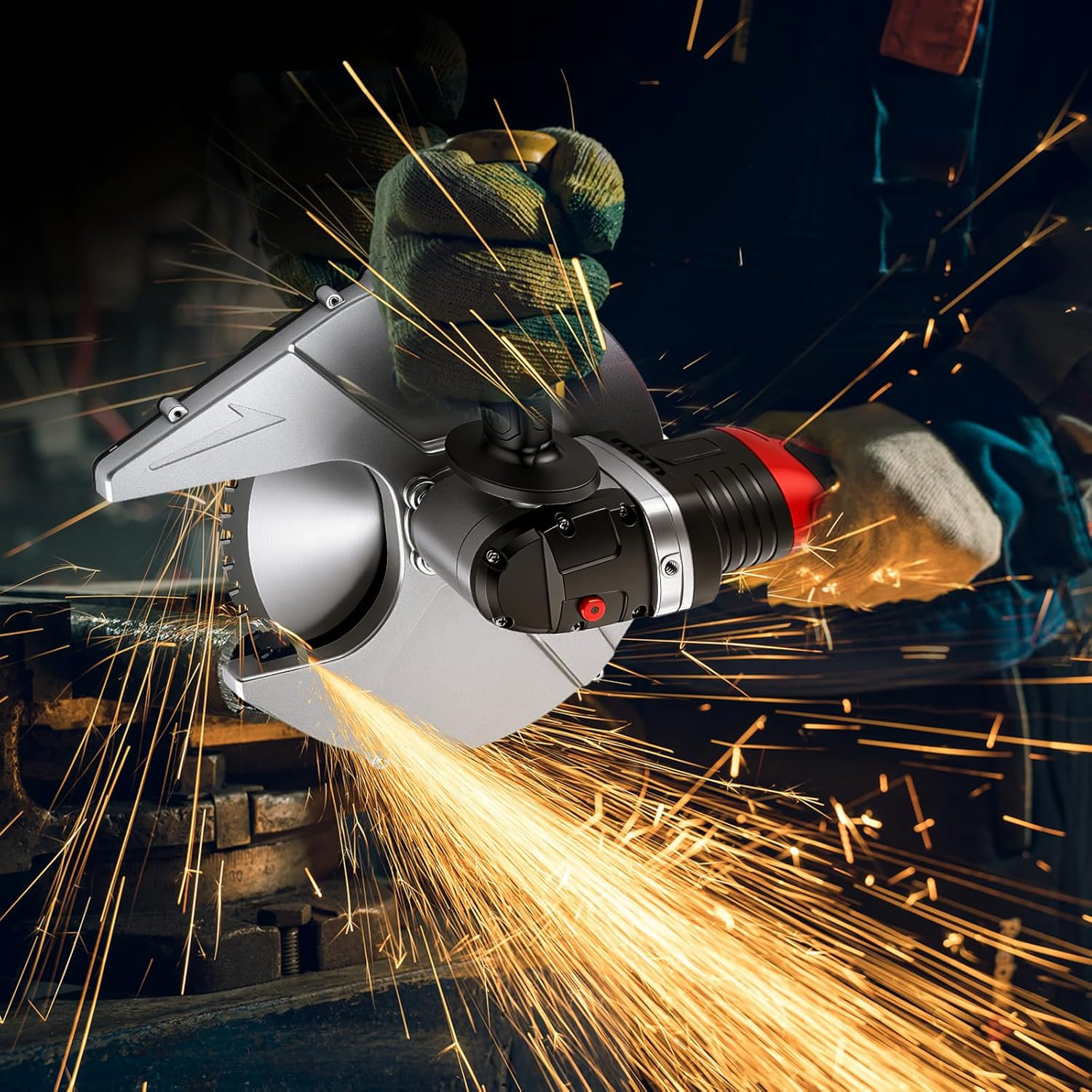 36V Cordless Rebar Cutter – Fast Cuts in 4-5 Seconds, Portable Case Included