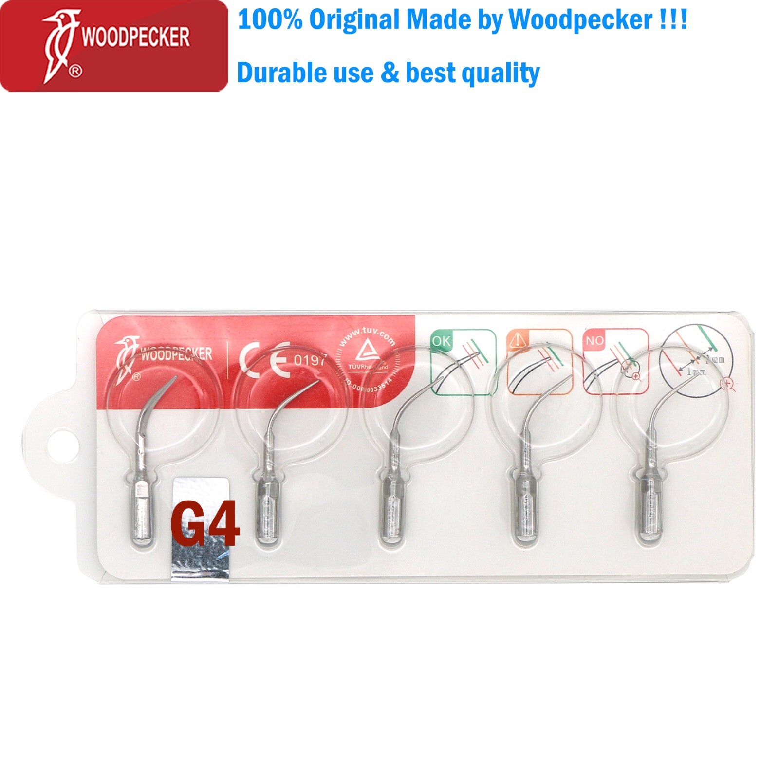 US Woodpecker Dental Built-in Ultrasonic Scaler UDS-N3 LED Handpiece Fit EMS UDS