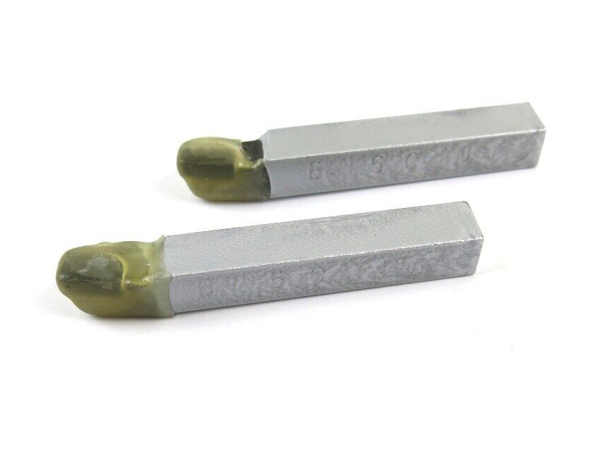 2pcs ACT BR-5 RH C2 Carbide Brazed Lathe Tool Bits 5/16″ x 5/16″ Shank