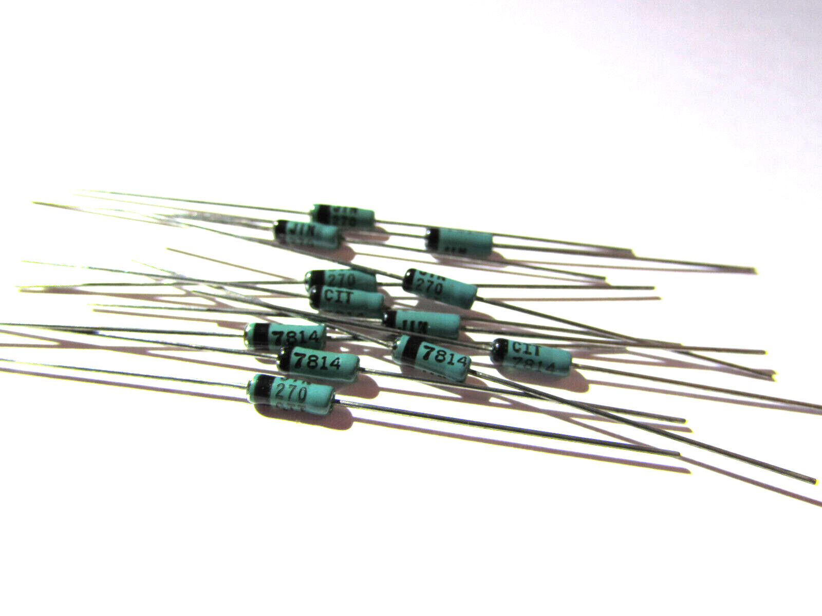 1N270 JAN CIT Mil Spec 100V 500mA Vintage Germanium Diode (X1PC) FAST SHIP USA