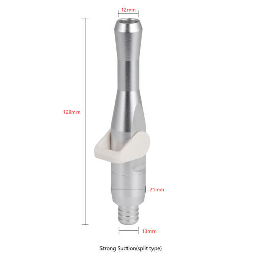 5*Dental Saliva Ejector Suction Tips Adaptor Valve HVE/SE Universal Strong/Weak