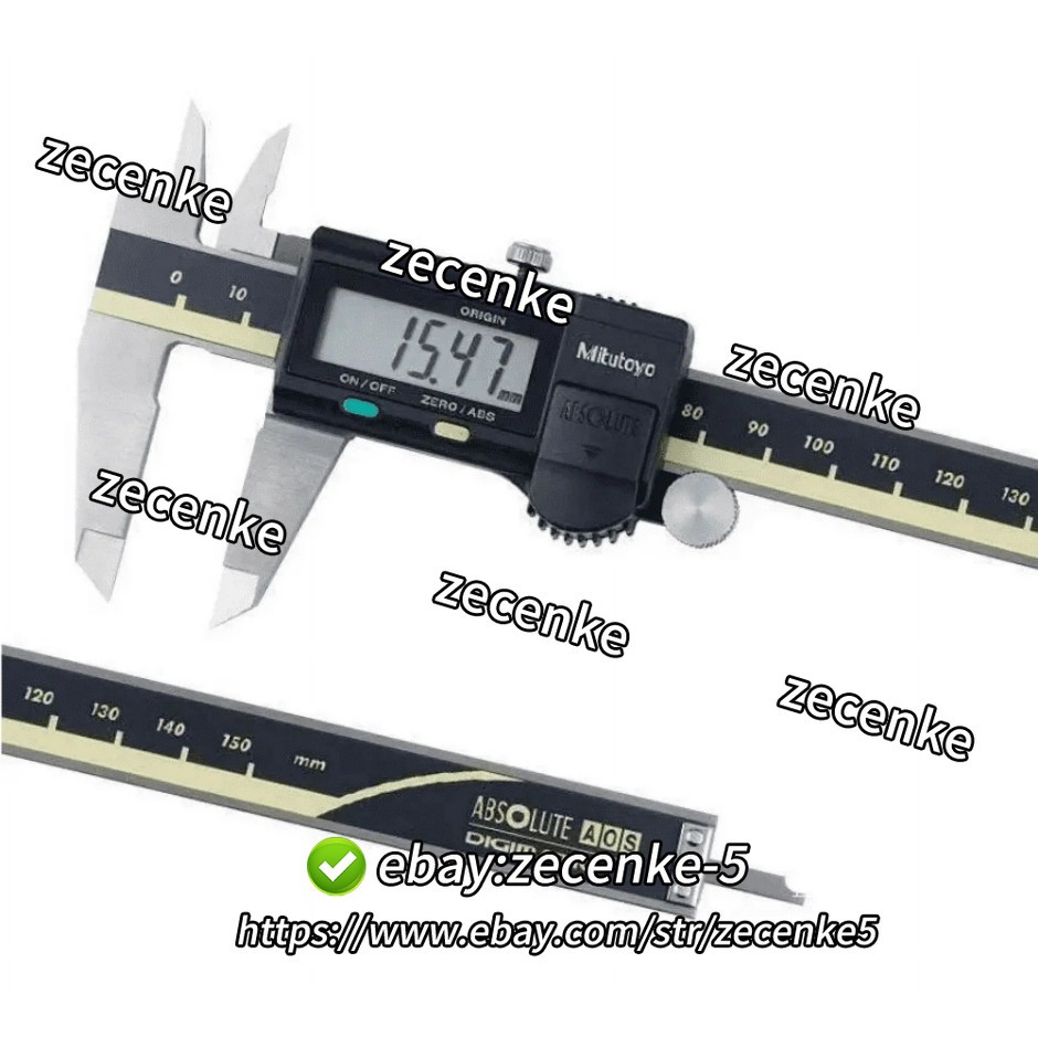 Mitutoyo 500-196-30 Absolute Digital Digimatic Caliper, 0-6″ / 0-150mm – NEW!
