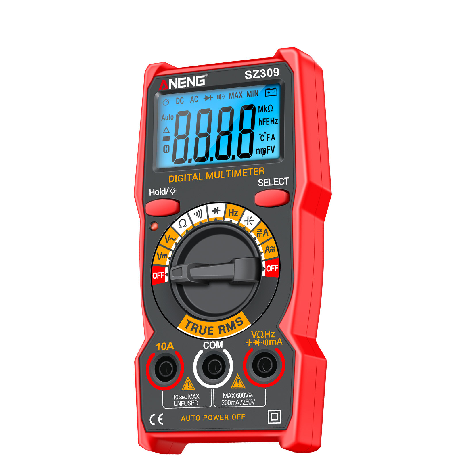 SZ309 Multimeter 1999 Count High Electrical Tester R4I4