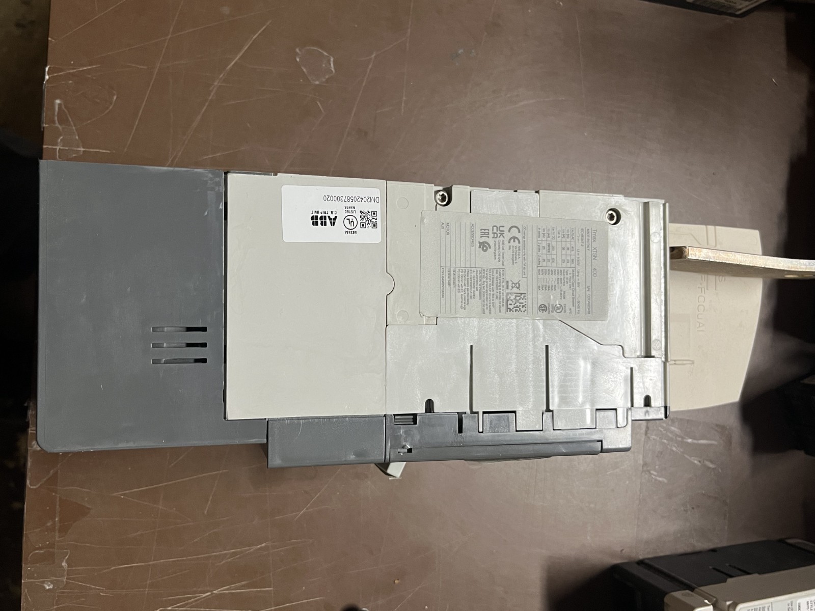 ABB SACE TMAX XT5N 400 XT5NU340ABNF000XXX 3 Pole 400 Amp 600v Circuit Breaker