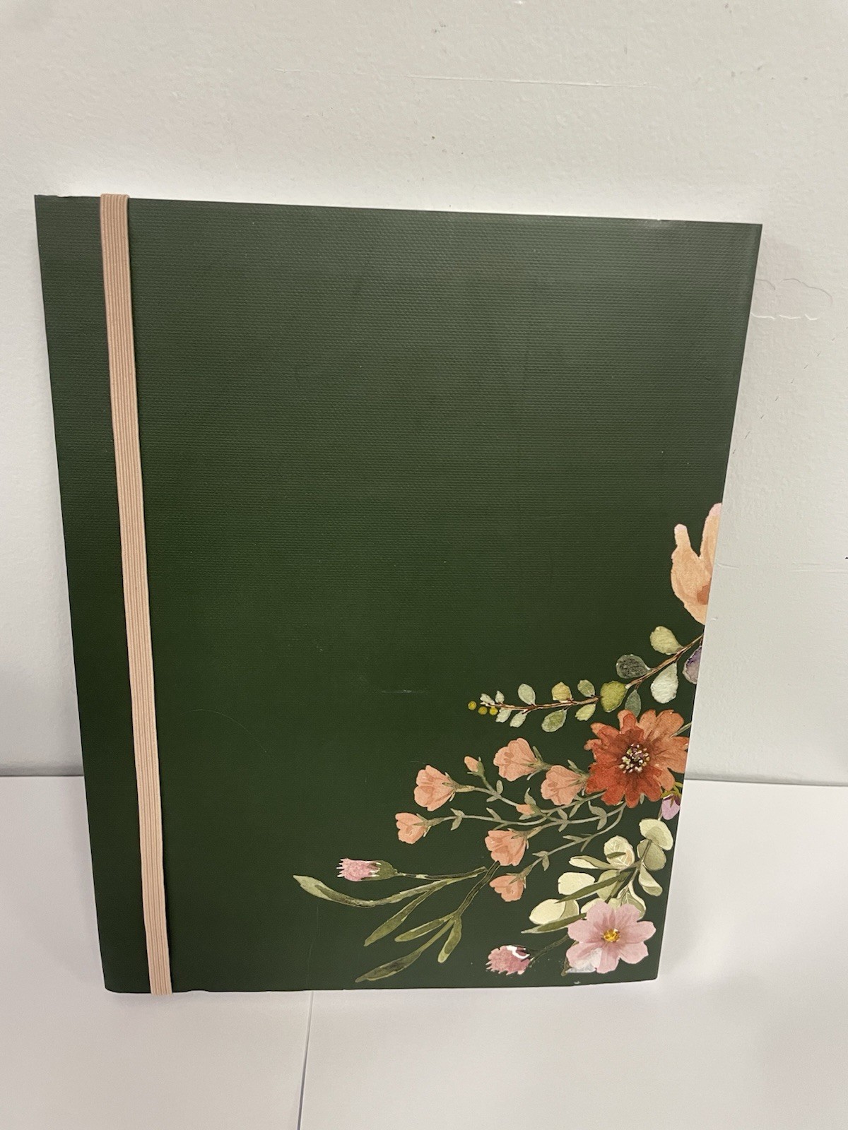 Punch Studio 12 Months Green Floral 2025 Planner Monthly & Weekly Planner