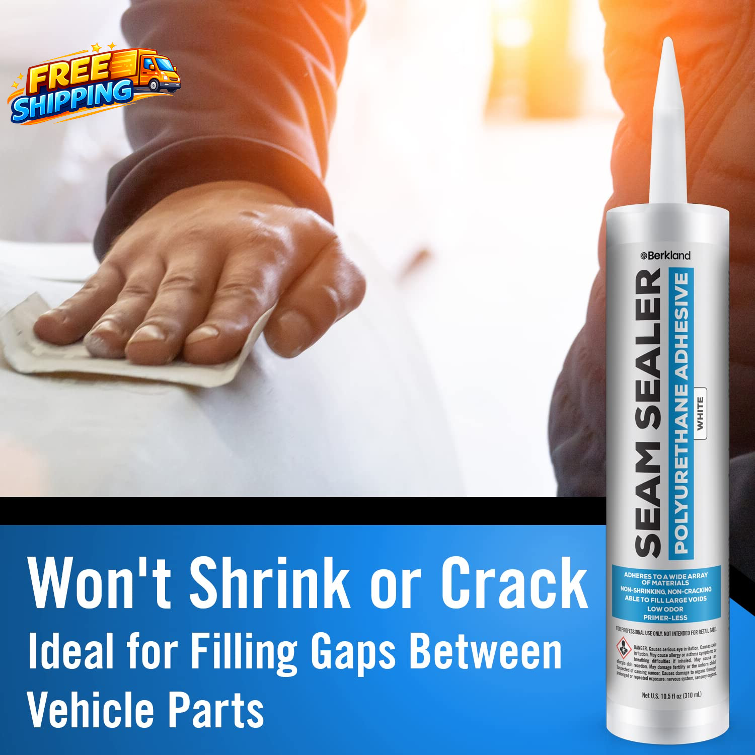Polyurethane Seam Sealer Automotive Compound Paintable Auto Body Seam Sealer