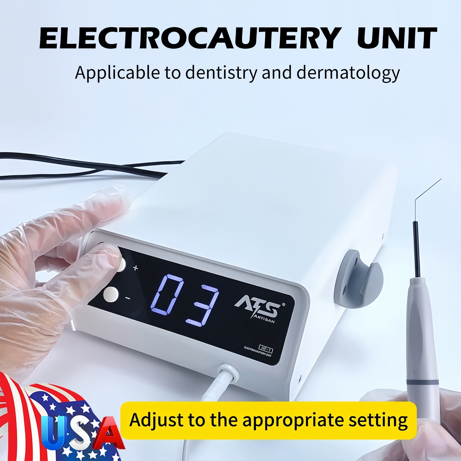 Dental LED Built-in Brushless Electric Micro Motor Touch Button