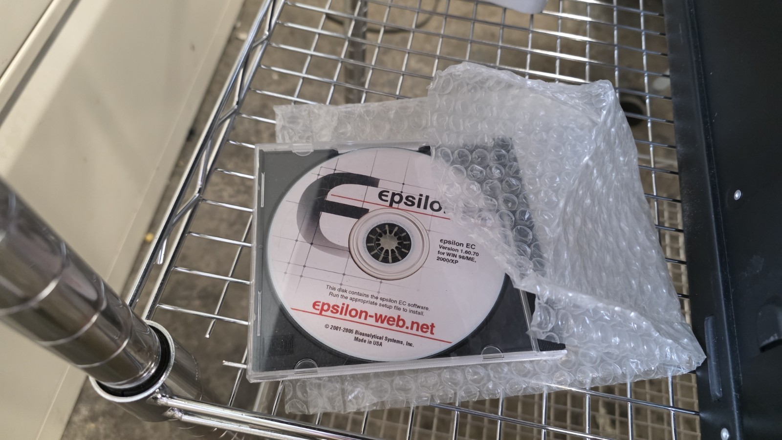 Bioanalytical Systems Epsilon E2 Electrochemical Detector w/ Computer & Monitor