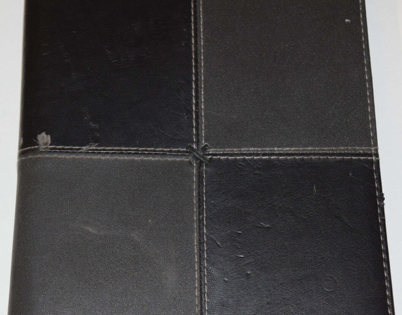 Hallmark Black Leather Writing Journal 3 Ring Lined Pages 9″ x7″
