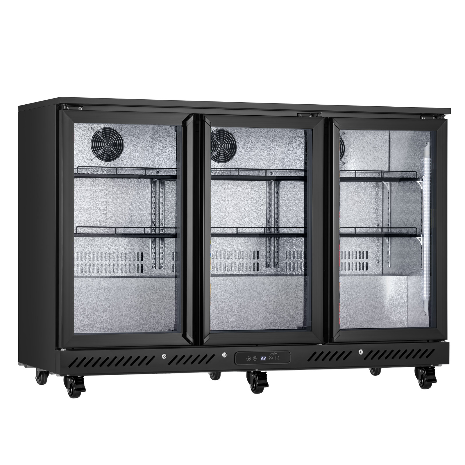 Yeego 10 Cu.Ft Back Bar Cooler Commercial Beverage Refrigerator Under Counter