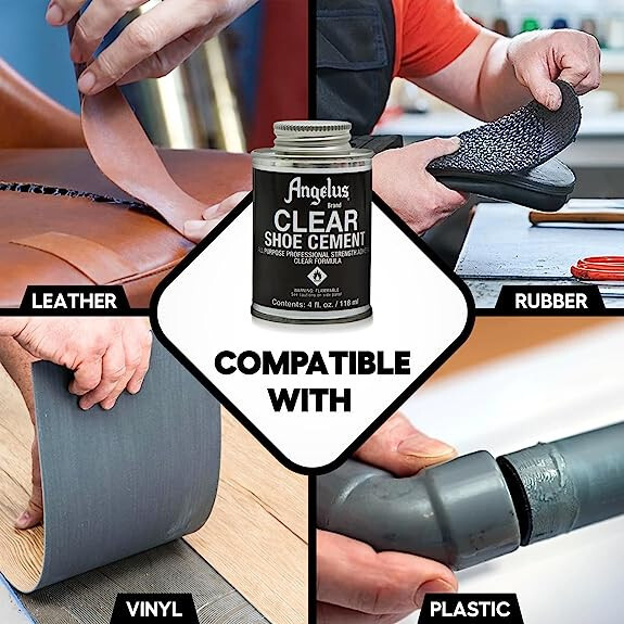 Angelus Shoe Cement All Purpose Glue 4oz
