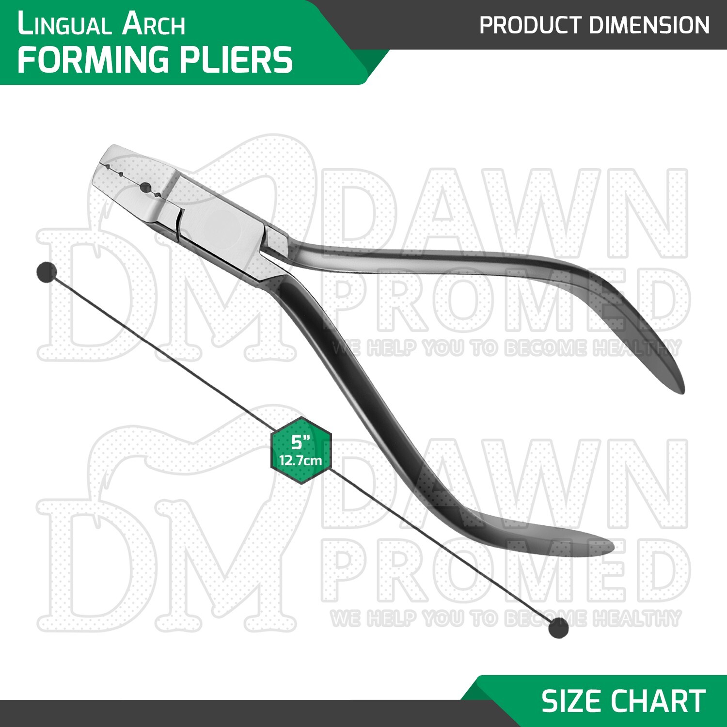 Lingual Arch Forming Pliers Wire Adjmt Orthodontic Dental Instruments German Gr