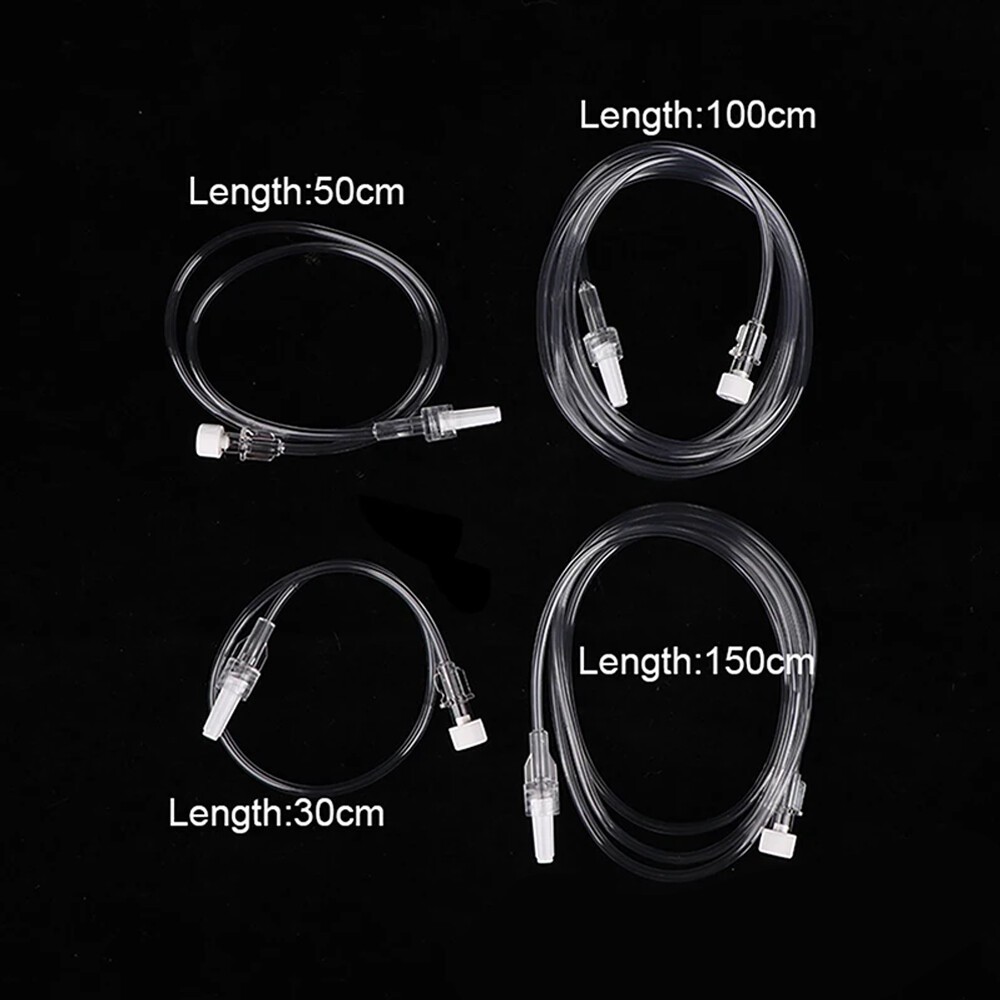 IV Infusion Extension Tube Sterile Extension Tubing Line 30cm 50cm 100cm 150cm