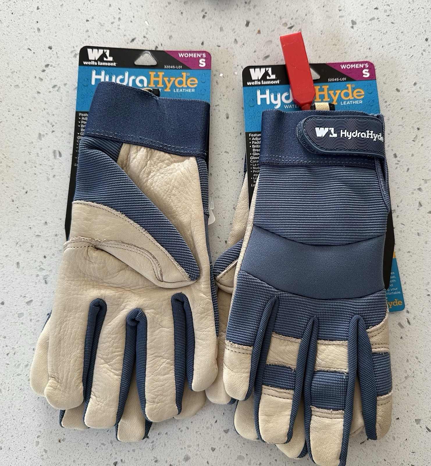 Wells Lamont Hydra Hyde Water Resistant Leather Women’s Small Lot of 2