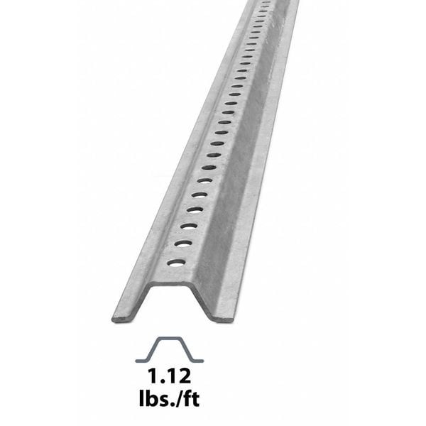 Tapco 054-00017 Sign Post,Silver,Steel,7 Ft L