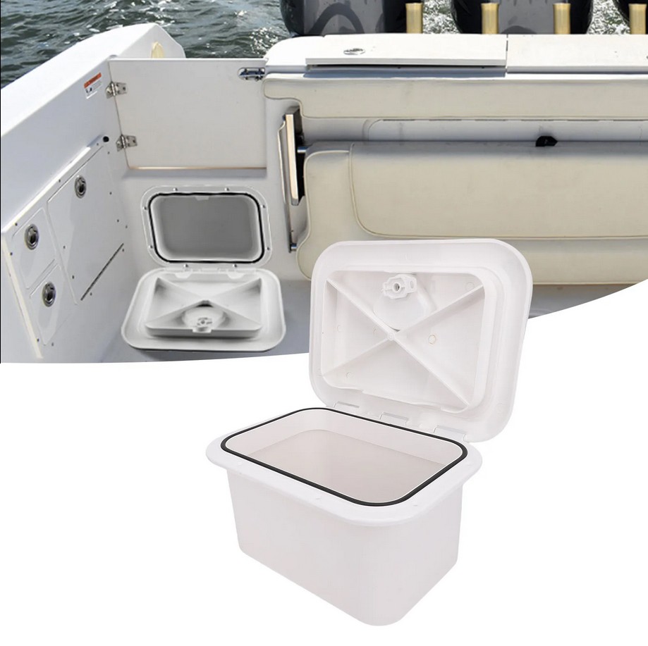 Marine Boat Storage Box Embedded Console Organization Box for Bait Fishing Gear