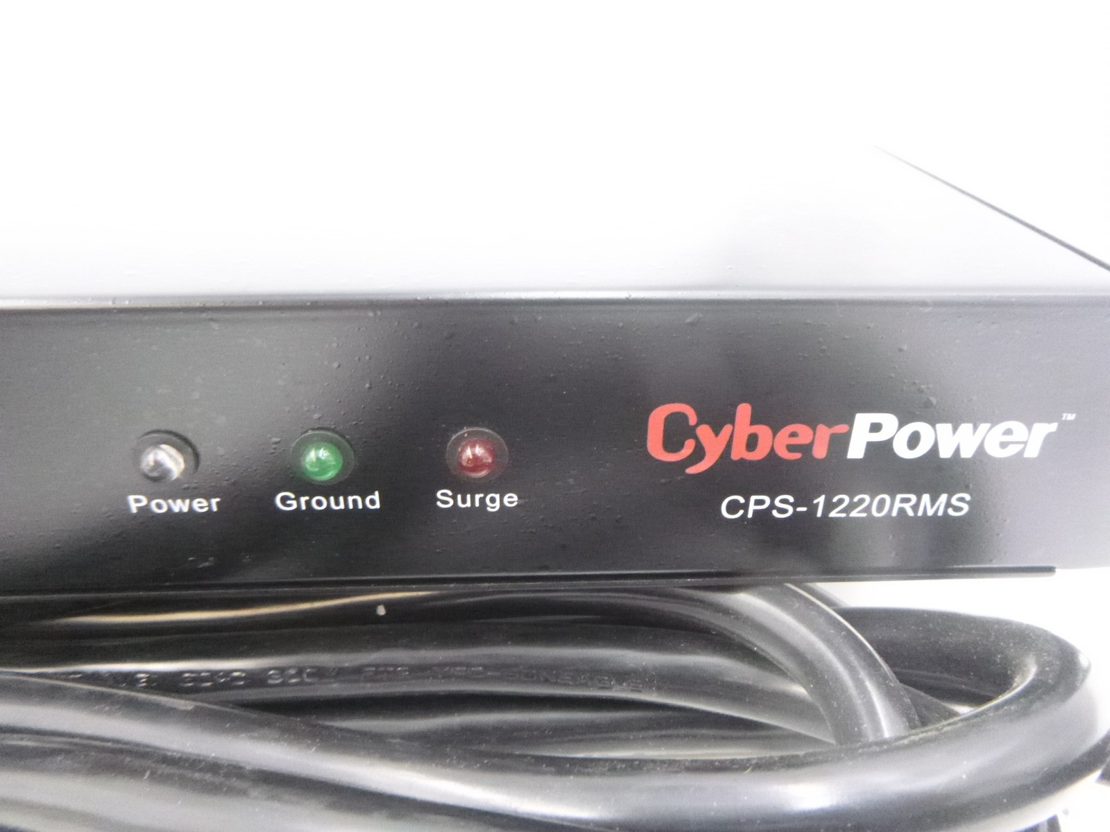 CyberPower CPS1220RMS 12-Outlet Rackbar Surge Protector 120 VAC 60 Hz 15A