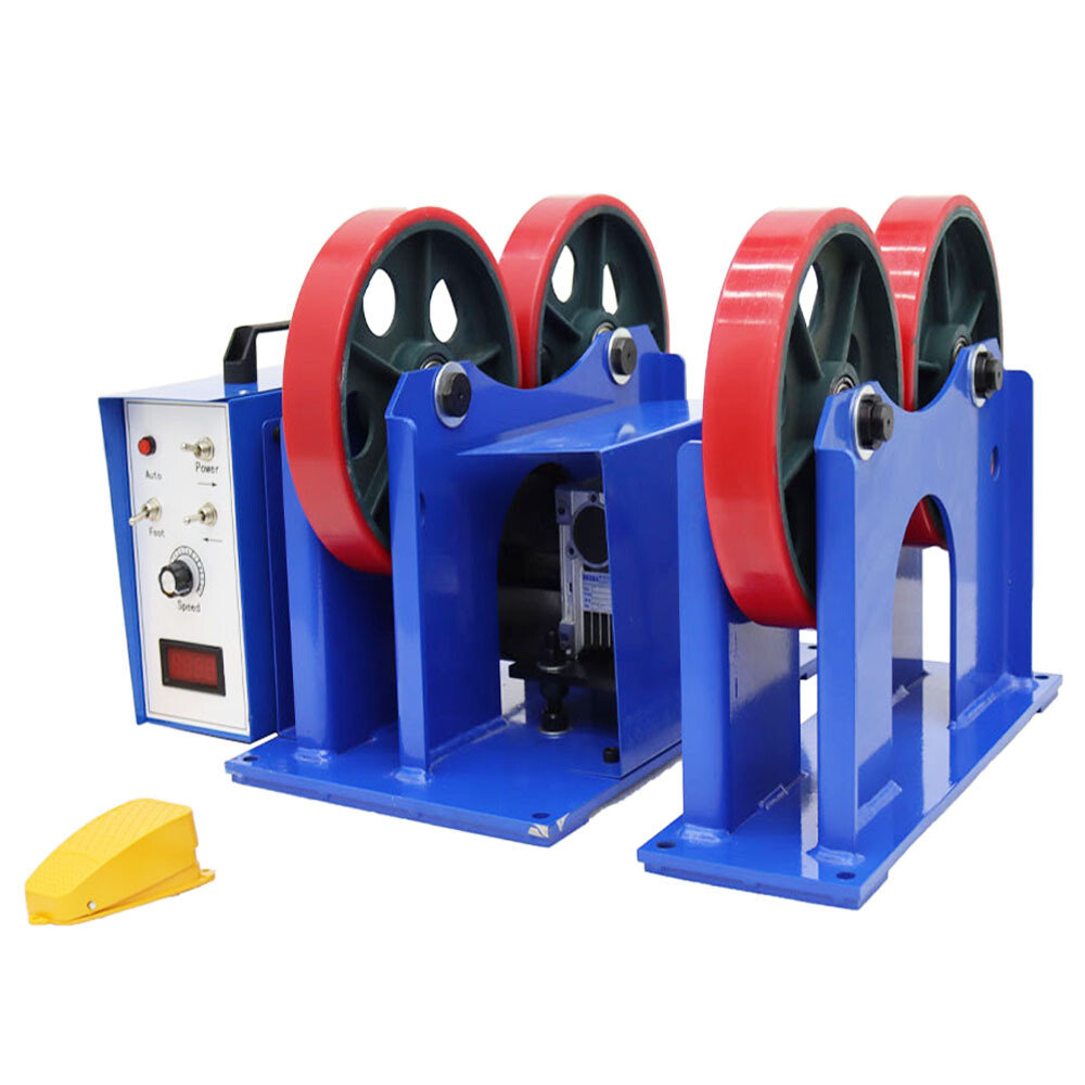 1 T / 2000 LBS Rotary Welding Positioner Turntable Timing 110V Speed Adjustable