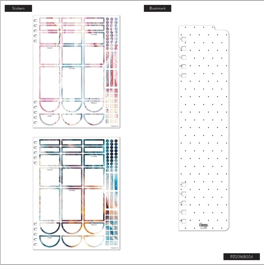 2026 Happy Planner Monthly/Weekly Big Customizable Twin Loop Planner, 8-1/2″…