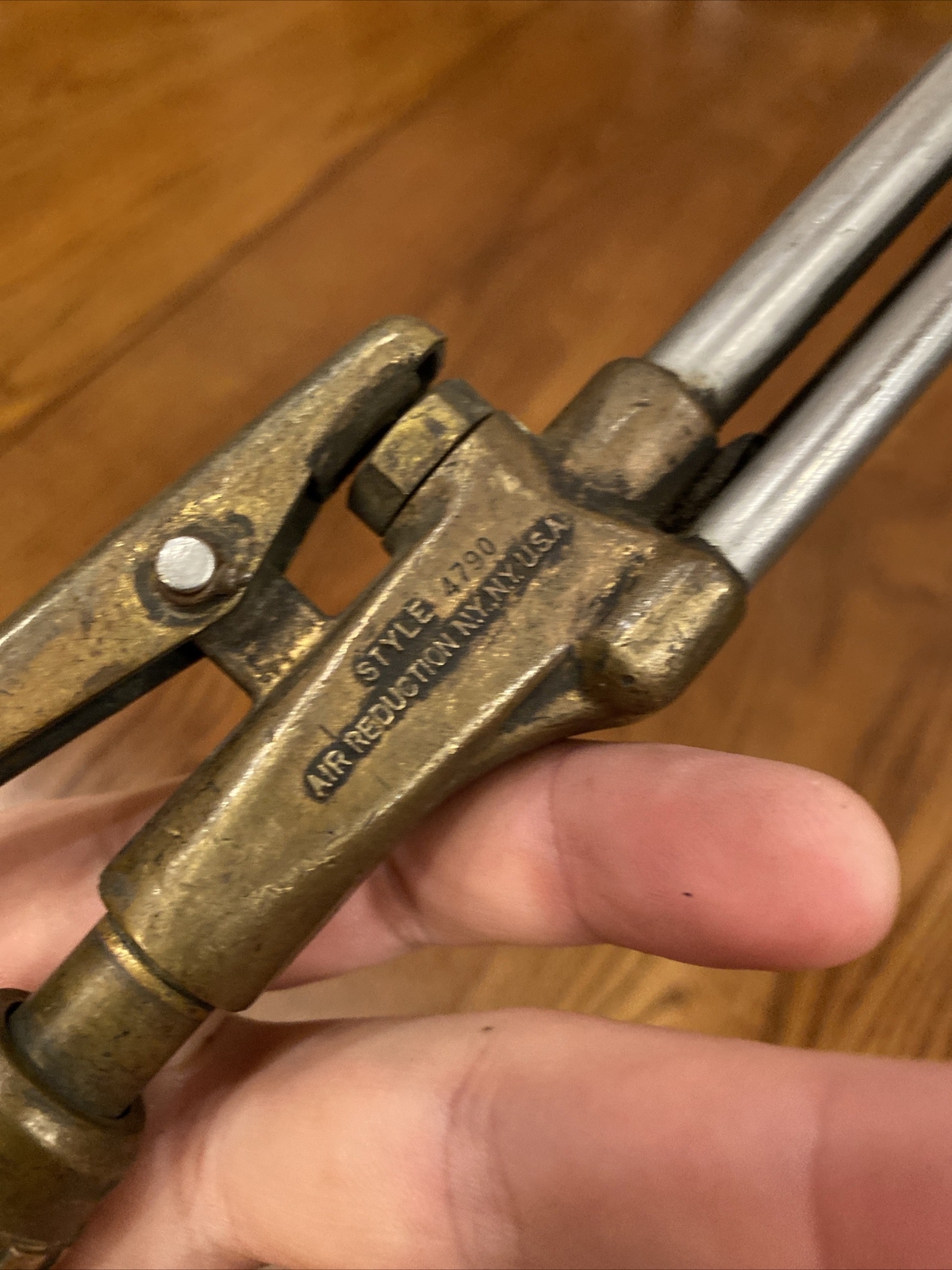 Vtg Airco Welding Torch Model 700 Style 4790 Air Reduction Concoa Corn Cob 16.5”