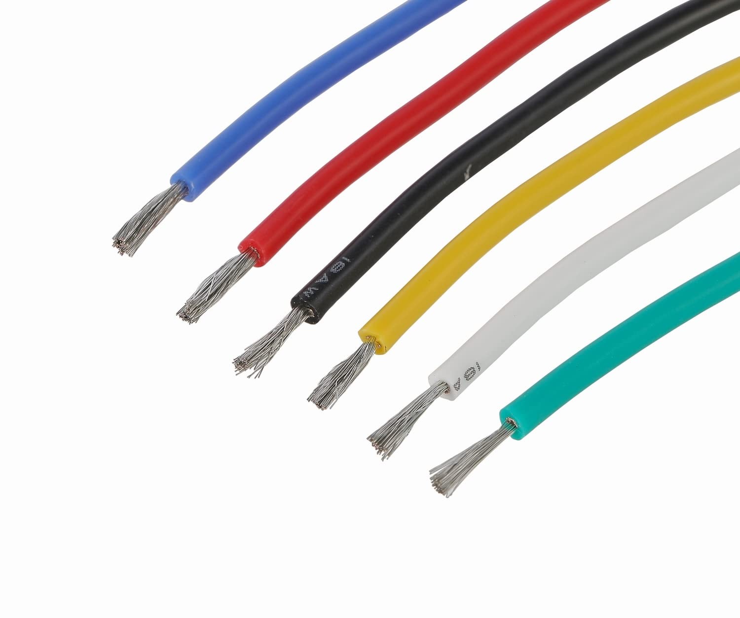 TUOFENG 18 AWG Stranded Wire Spool, Silicone Rubber Insulated Tinned Copper F…