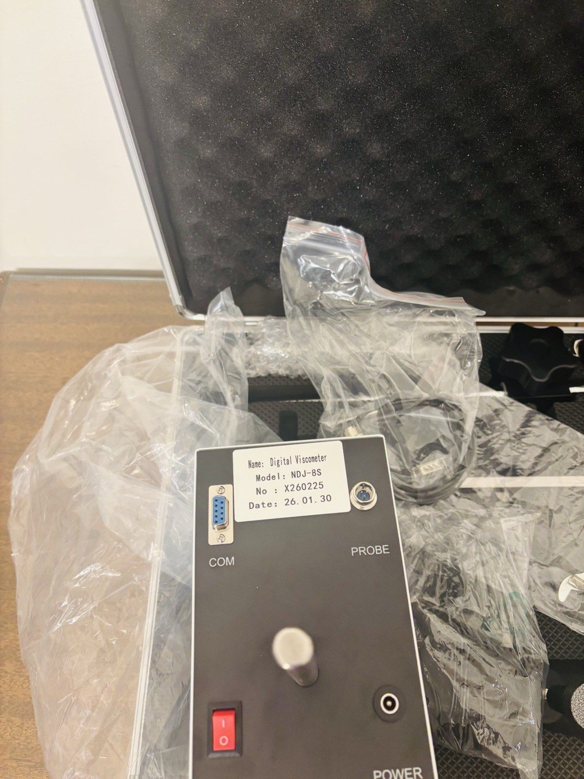 Bonvoisin Digital Rotary Viscometer – NDJ-8TS- NEW, OPEN BOX