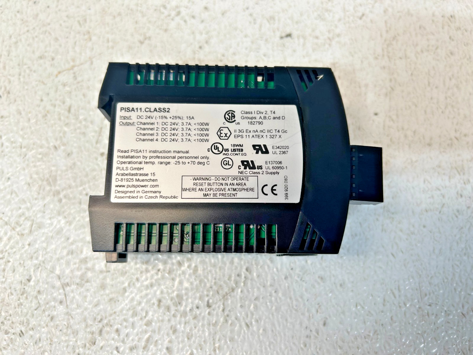 Puls PISA11.Class2 Dimension Protection Module