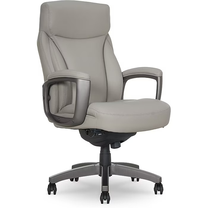 La-Z-Boy Arcadian Ergonomic Bonded Leather Swivel Executive Chair, (60009)