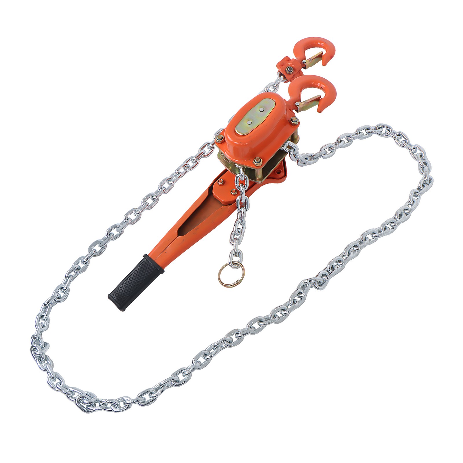 3300LB 1.5Ton Manual Lever Chain Hoist 10FT Lift G80 Chain & 360° Swivel Hook