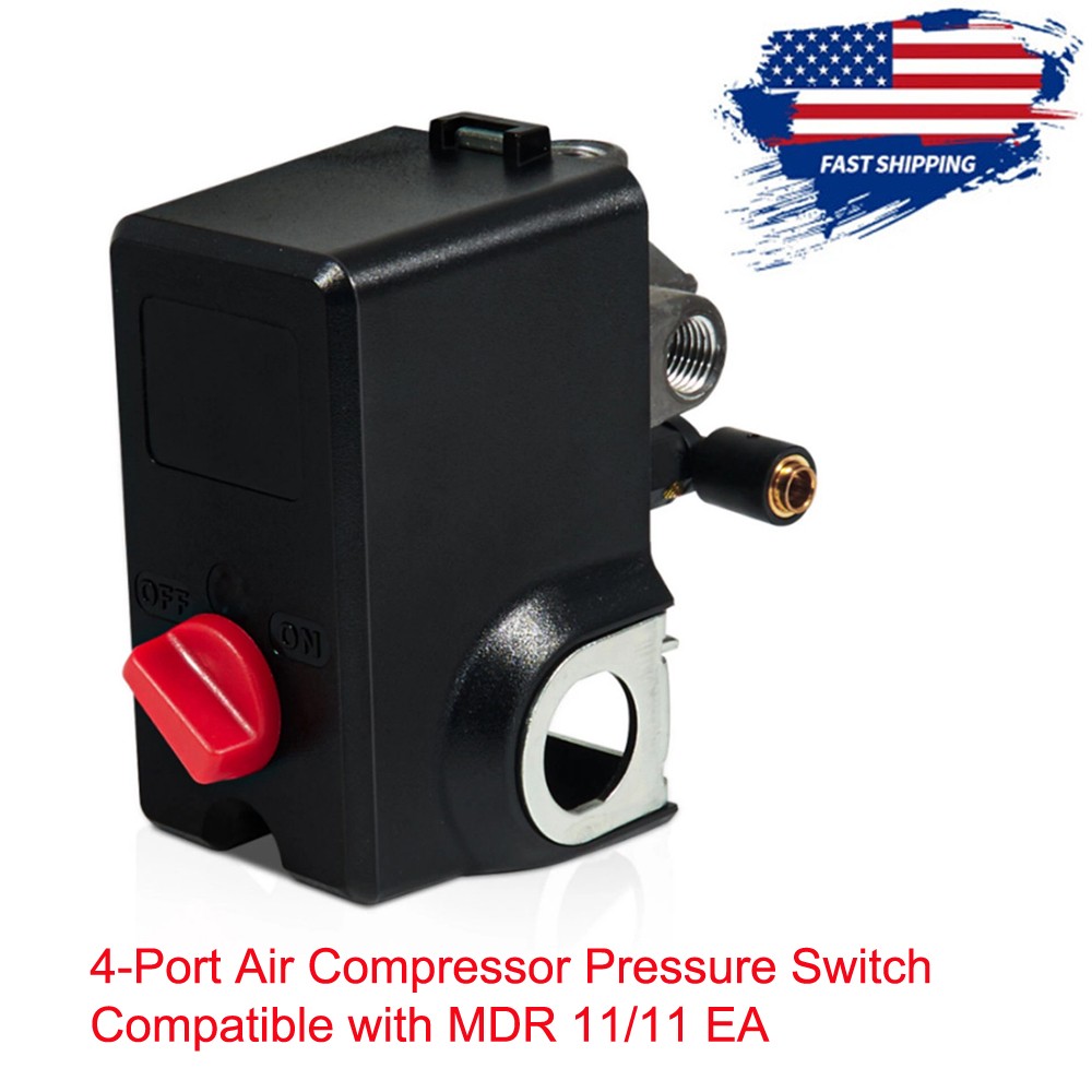 New For Campbell Hausfeld Air Compressor Pressure Switch 26 AMPS 120/155 PSI