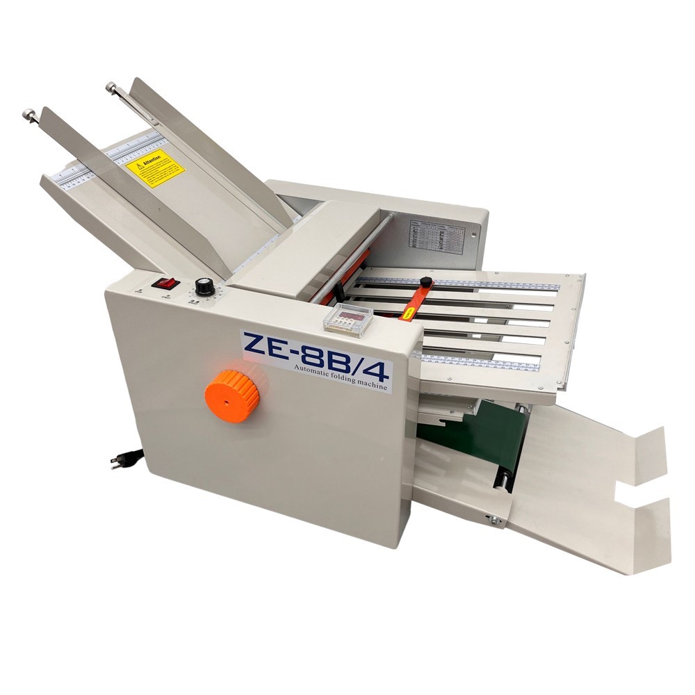 Automatic Paper Folding Machine ZE-8B/4 to Folding Document Letters or Manuals