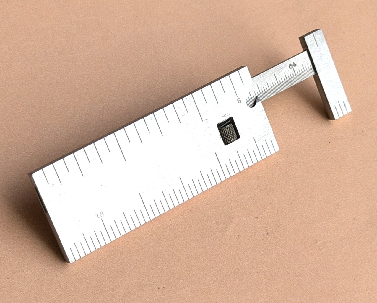 Rare Brown & Sharpe Mfg. Co. No.391 3-Inch Steel Pocket Caliper Rule. USA Made!