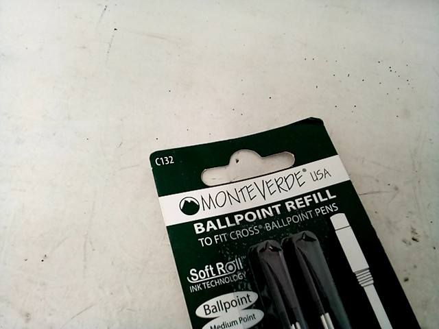 Monteverde Ballpoint Refill for Cross Pens C132 – Black Ink