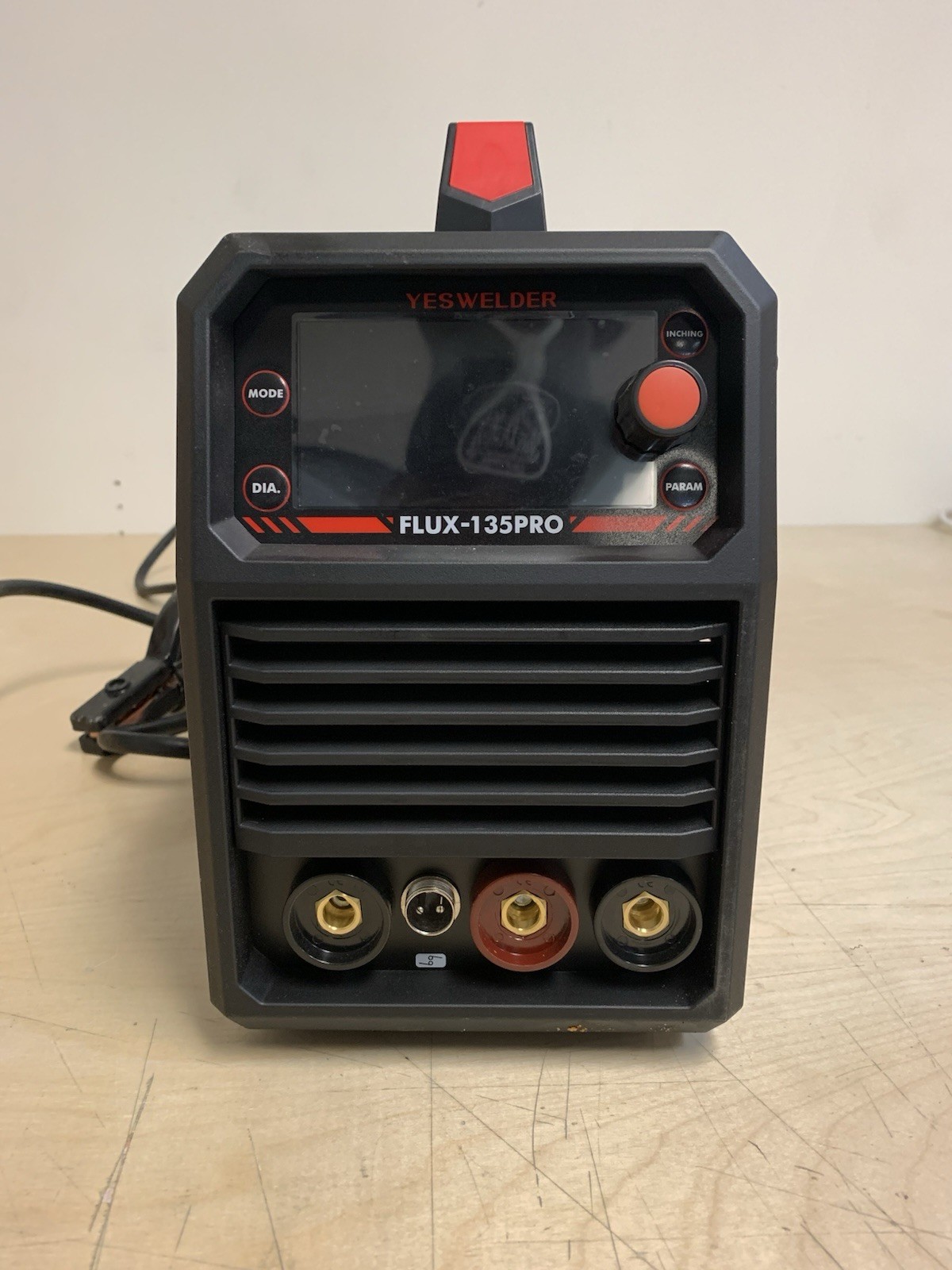 YESWELDER Flux-135PRO Gasless MIG Welder – Portable Welding Machine