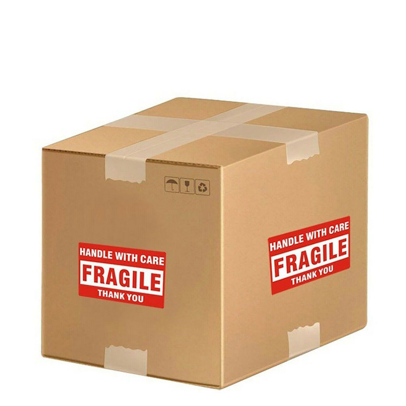 1-10 Rolls 2×3 Mailing Fragile Labels FRAGILE HANDLE WITH CARE Stickers 500/Roll