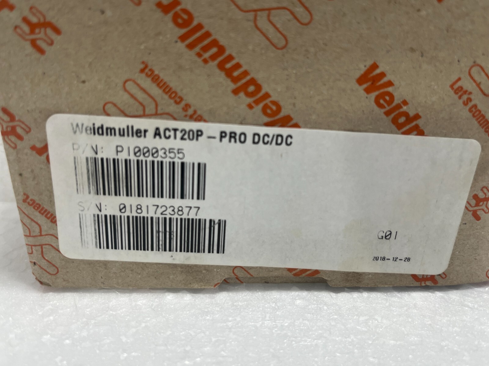 Weidmuller ACT20P-PRO DCDC II-S Signal Converter