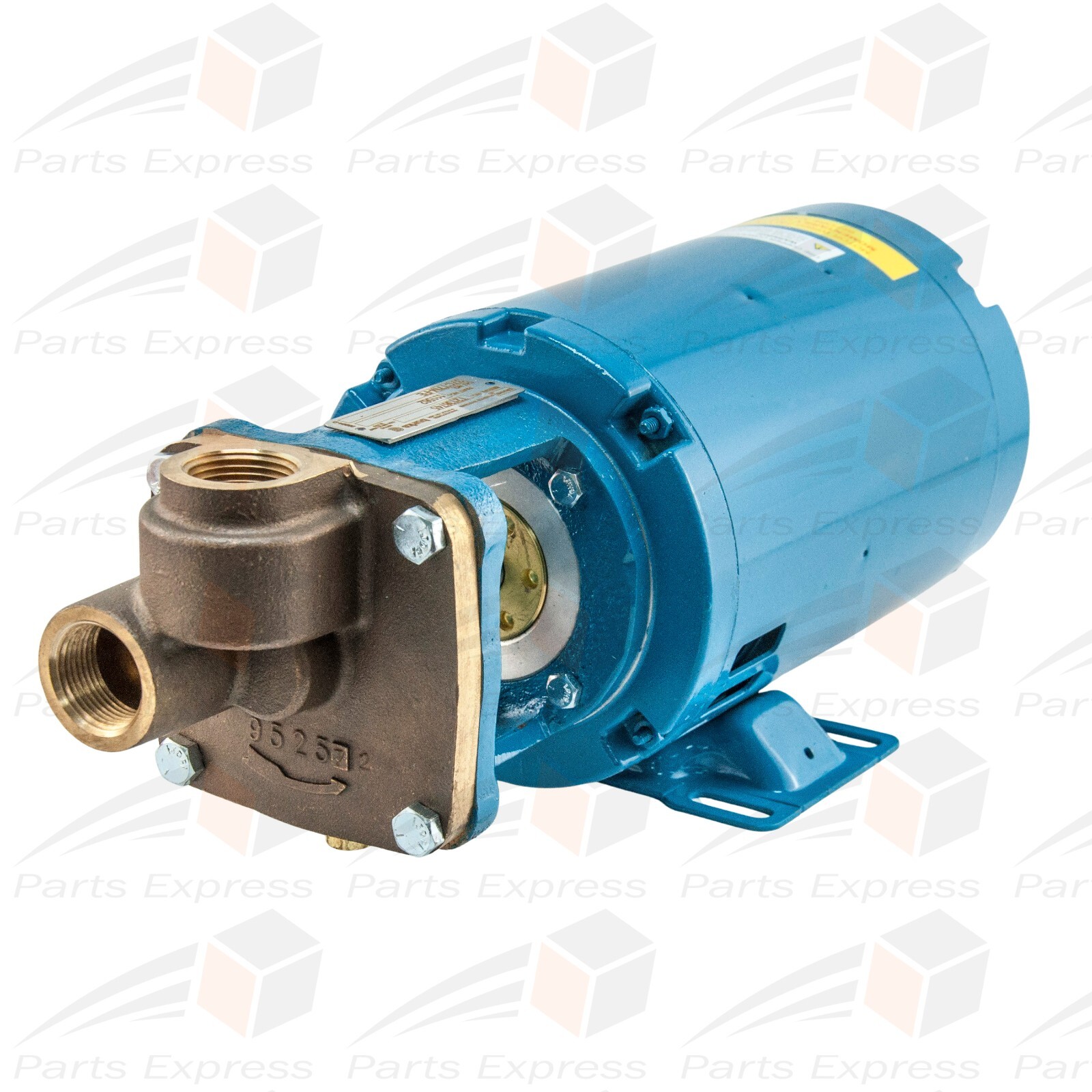 BURKS PUMP MODEL# 37CT7M, 3/4 HP, 208-230/460V, 3-PHASE, 60Hz, RPM 3450, 8.3 gpm