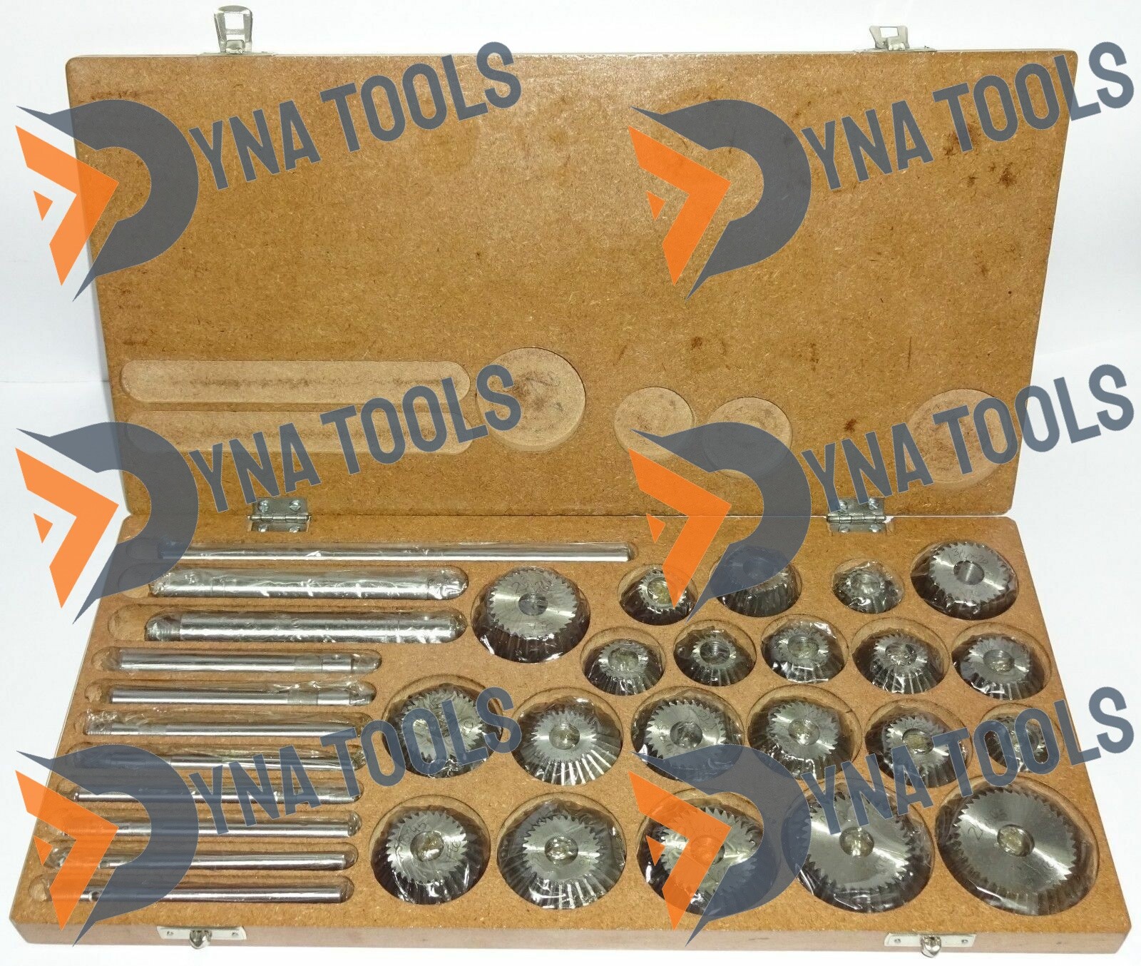 HIGH CARBON STEEL VALVE SEAT CUTTER SET 21 CUTTERS + 8 STEMS+2 ARBOR +2 RODS