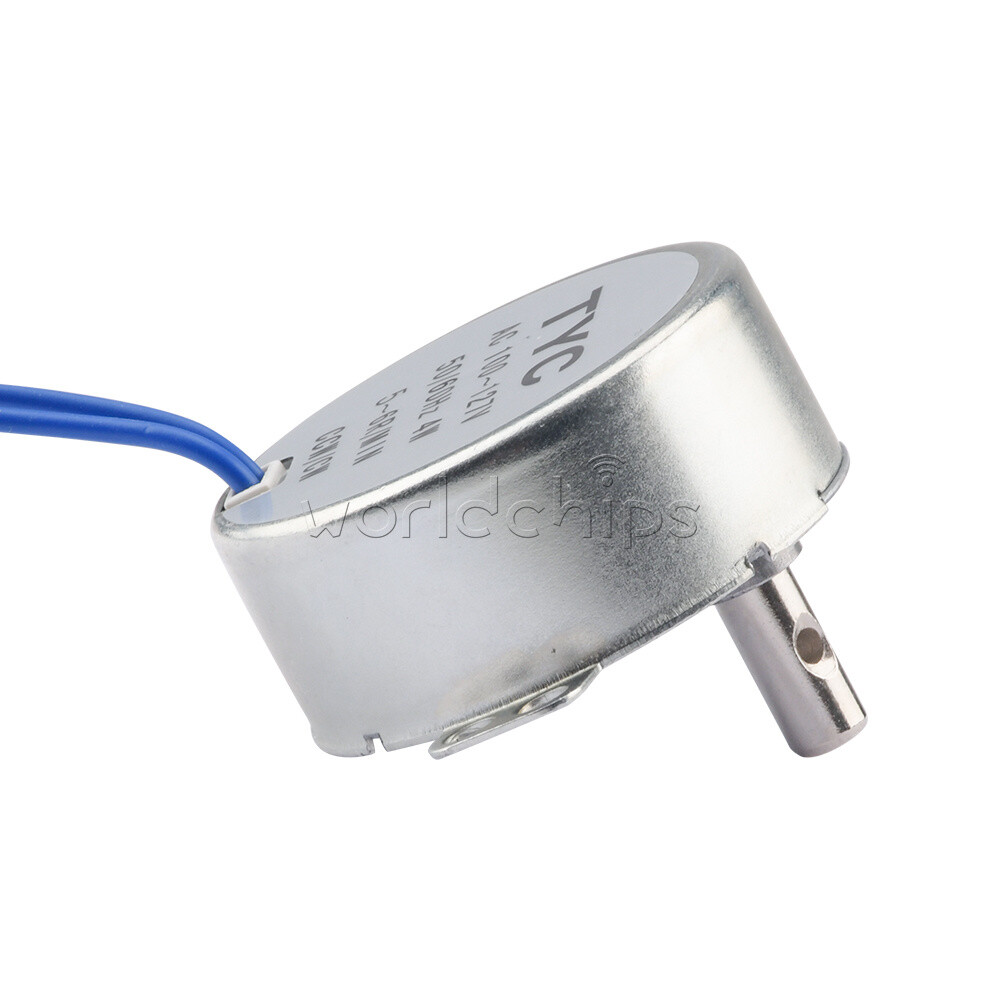 AC 12V/110V/220V TYC-50 4W 50/60Hz Synchronous Motor 2.5/3/5/6RPM For Microwave