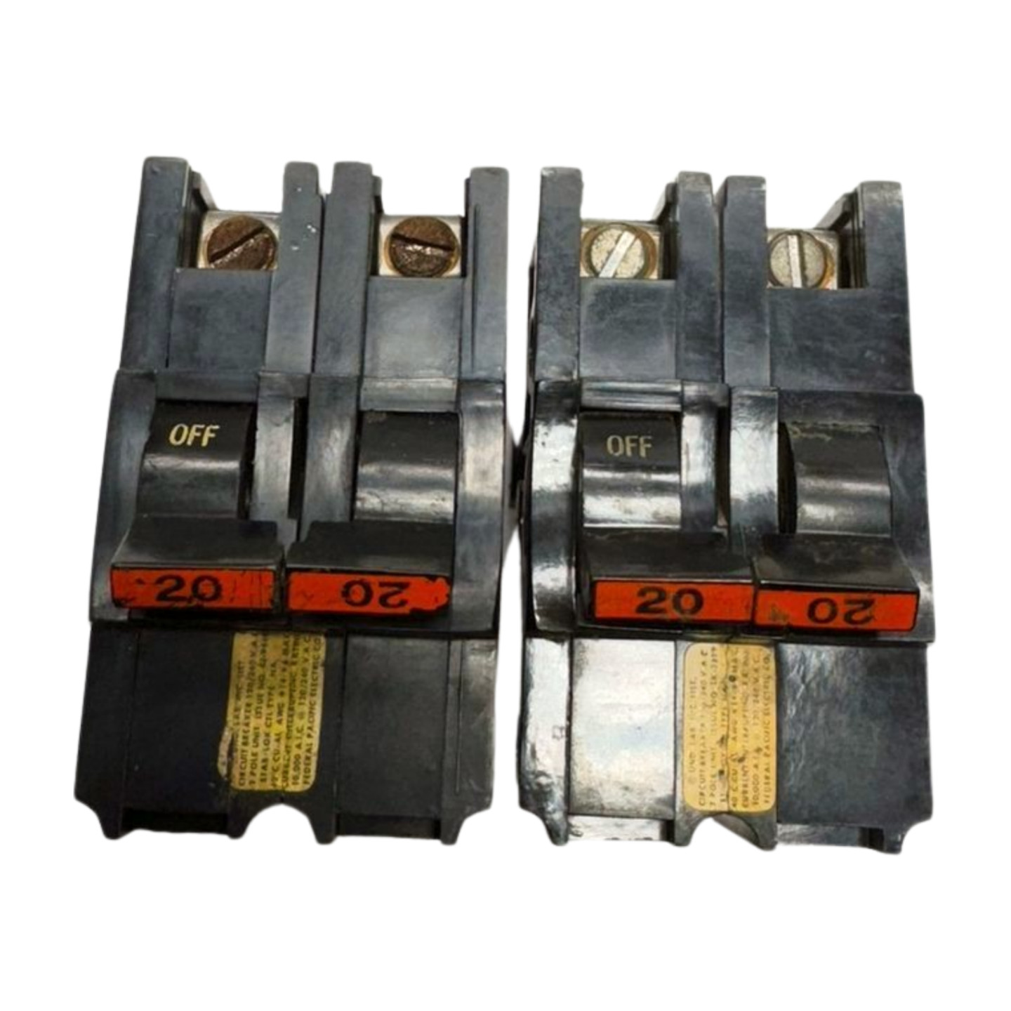 FPE NA220 Stab-Lok Circuit Breaker, 2-Pole, 20A, 120/240VAC, Type NA