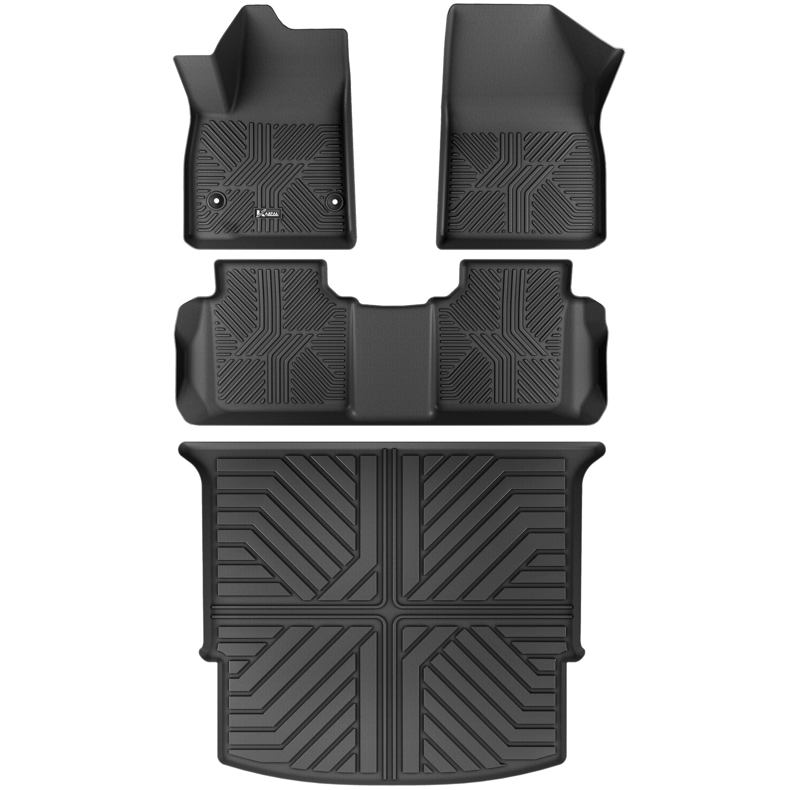 Floor Mats Cargo Liner for Chevy Blazer Gas Only , All Weather Custom Car Mats