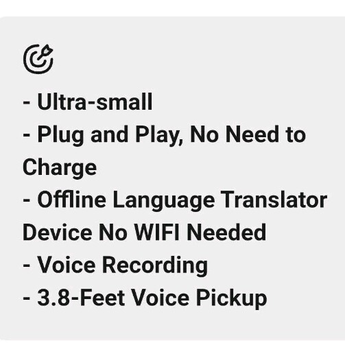 Timekettle TMK002 Zero Translator 3 in 1 – 40 Languages Android Type C – NEW