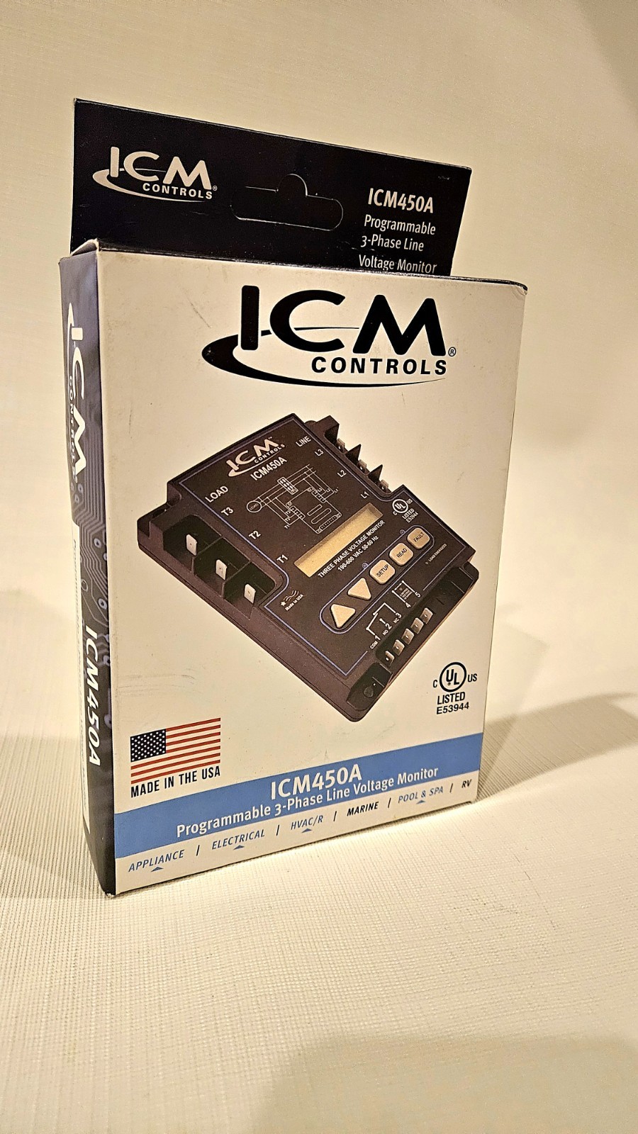 ICM Controls ICM450A 3-Phase Line Voltage Monitor