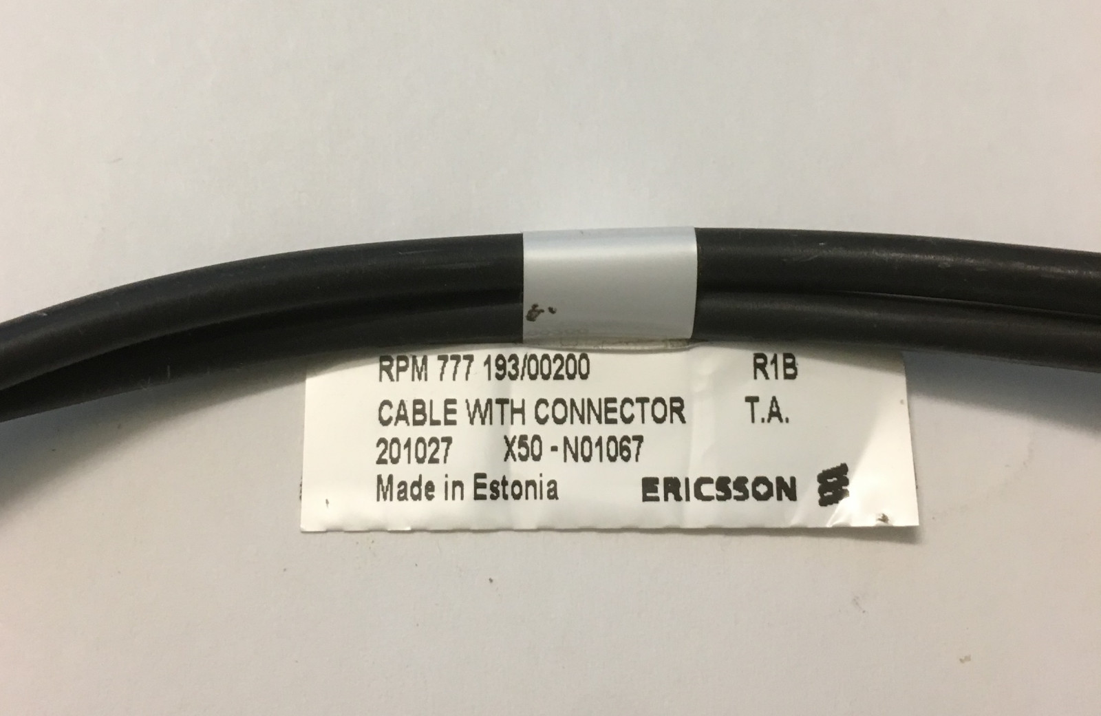 Ericsson cable with connector RPM777 193/00200