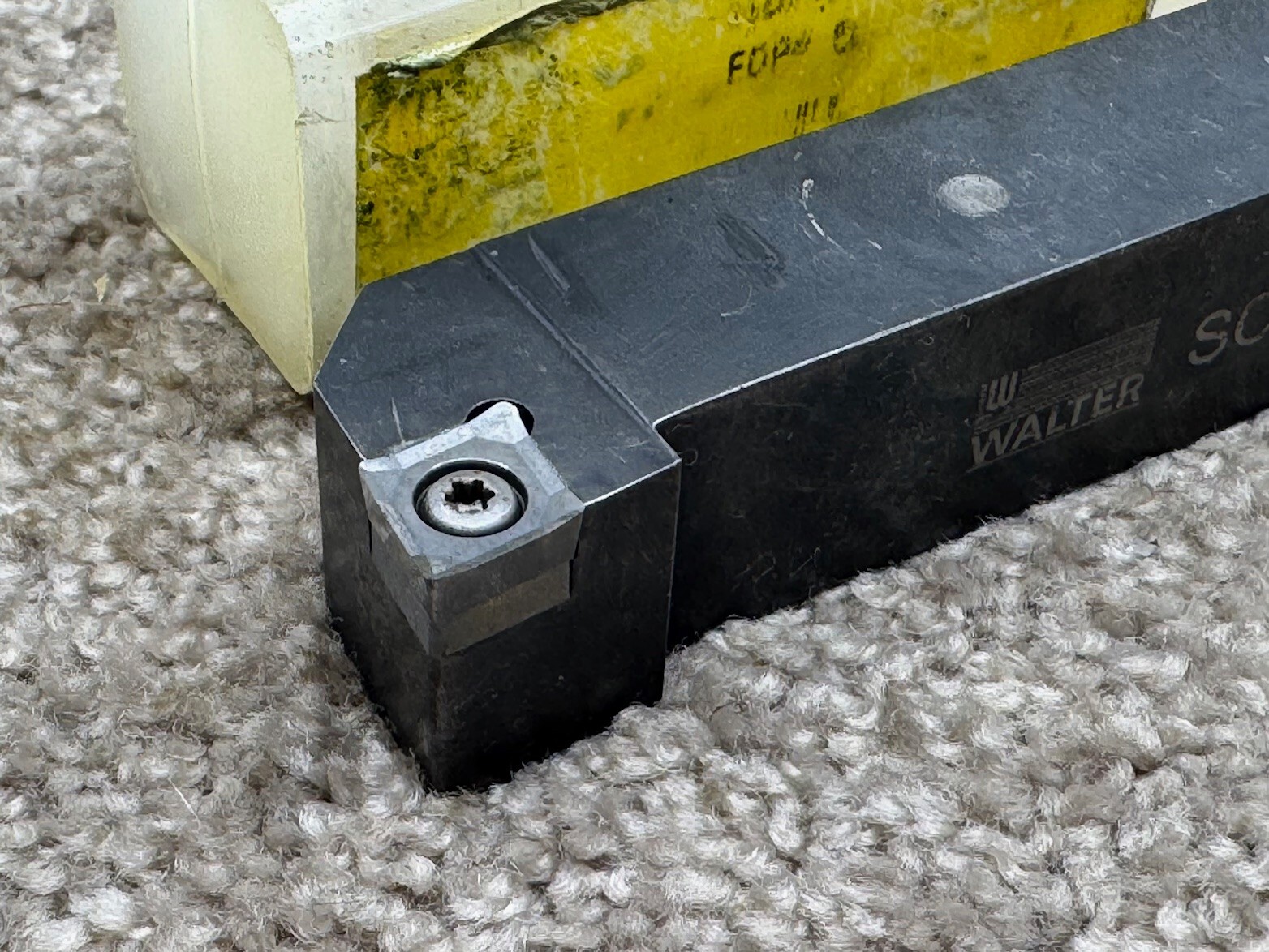WALTER INDEXABLE LATHE TURNING TOOL HOLDER – SCLCR 16-4D